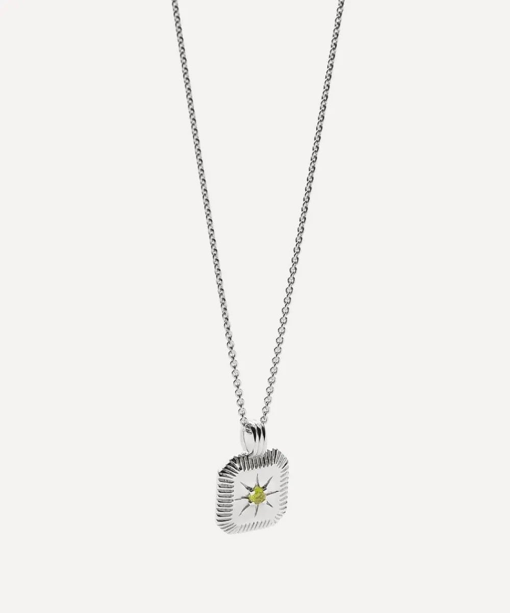 Missoma Necklaces^Sterling Silver August Birthstone Pendant Necklace