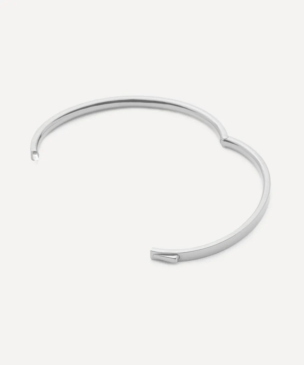 Missoma Bracelets^Sterling Silver Classic Hinged Bangle Bracelet
