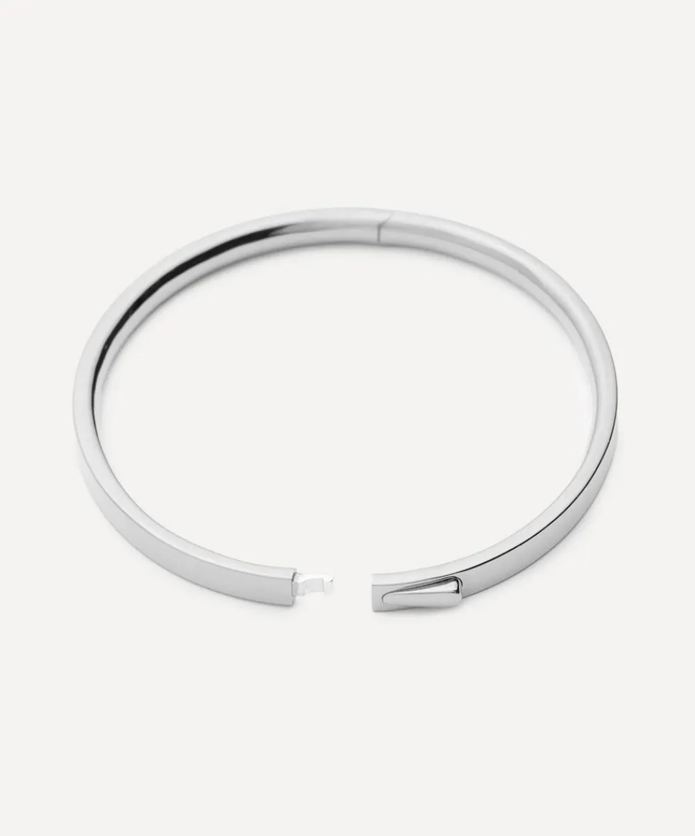 Missoma Bracelets^Sterling Silver Classic Hinged Bangle Bracelet