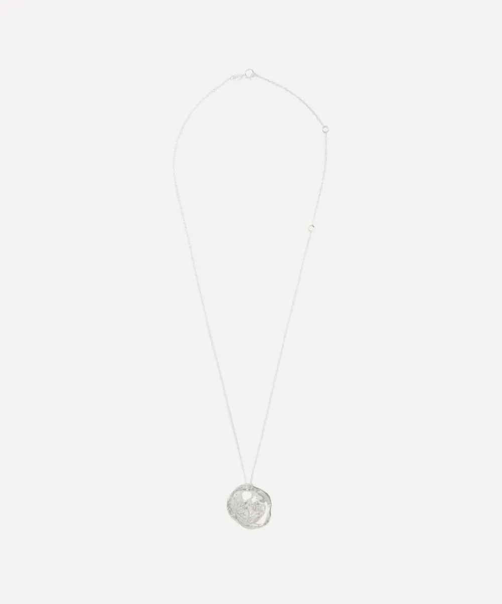 Alighieri Necklaces^Sterling Silver Crustacean Bookmark Pendant Necklace