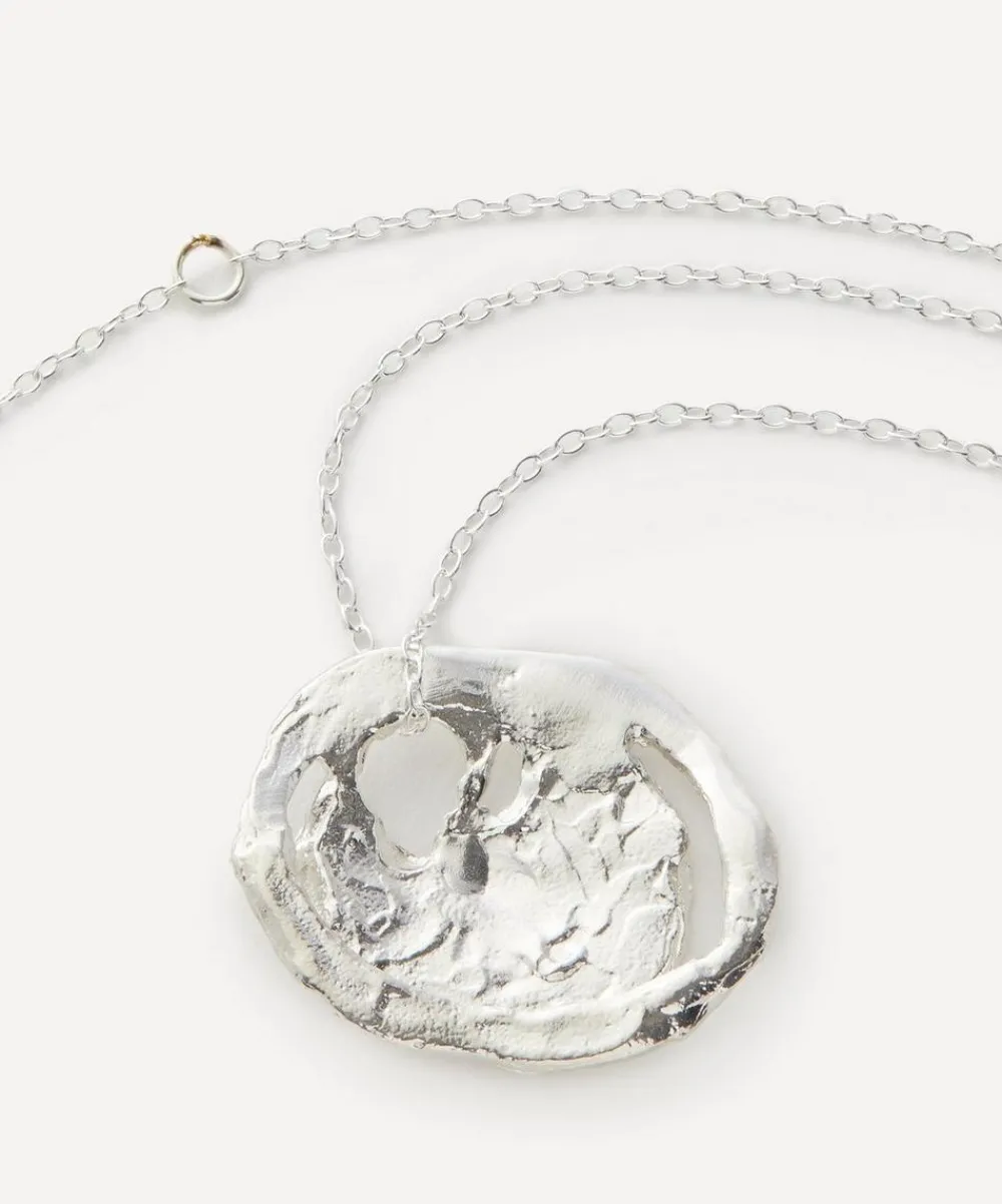 Alighieri Necklaces^Sterling Silver Crustacean Bookmark Pendant Necklace