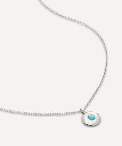 Monica Vinader Necklaces^Sterling Silver December Birthstone Pendant Necklace