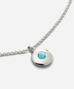 Monica Vinader Necklaces^Sterling Silver December Birthstone Pendant Necklace