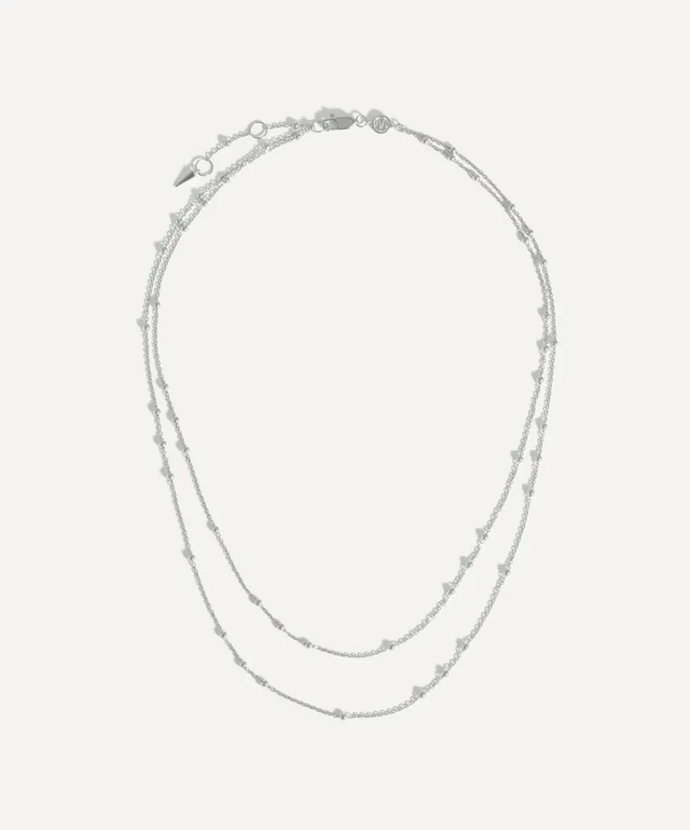 Missoma Necklaces^Sterling Silver Double Chain Necklace