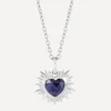 Rachel Jackson Necklaces^Sterling Silver Electric Love September Birthstone Necklace