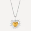 Rachel Jackson Necklaces^Sterling Silver Electric Love November Birthstone Necklace