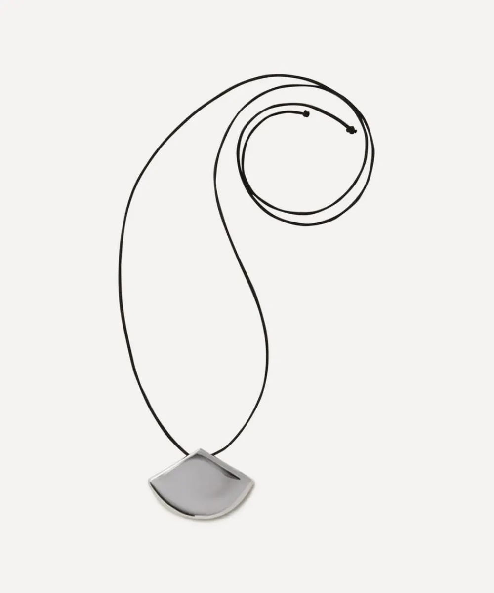 Annika Inez Necklaces^Sterling Silver Fan Pendant Necklace
