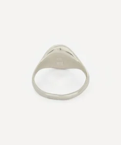 Seb Brown Rings|Rings^Sterling Silver Happy Face Signet Ring