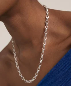 Monica Vinader Necklaces^Sterling Silver Infinity Link Chain Necklace