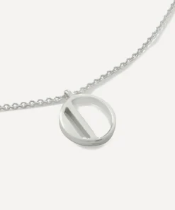 Monica Vinader Necklaces^Sterling Silver Initial O Pendant Necklace
