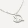 Monica Vinader Necklaces^Sterling Silver Initial Q Pendant Necklace
