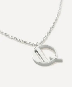 Monica Vinader Necklaces^Sterling Silver Initial Q Pendant Necklace
