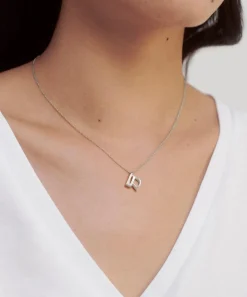 Monica Vinader Necklaces^Sterling Silver Initial R Pendant Necklace