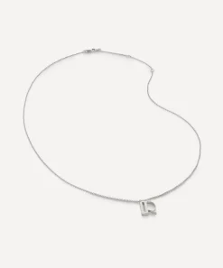 Monica Vinader Necklaces^Sterling Silver Initial R Pendant Necklace
