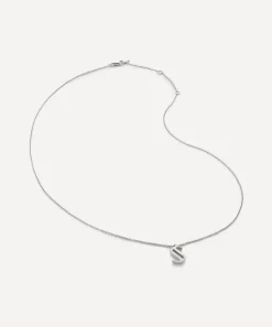 Monica Vinader Necklaces^Sterling Silver Initial S Pendant Necklace