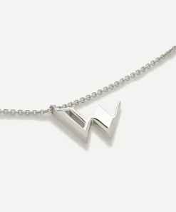 Monica Vinader Necklaces^Sterling Silver Initial W Pendant Necklace