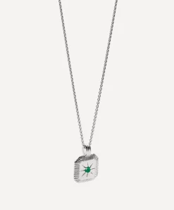 Missoma Necklaces^Sterling Silver May Birthstone Pendant Necklace