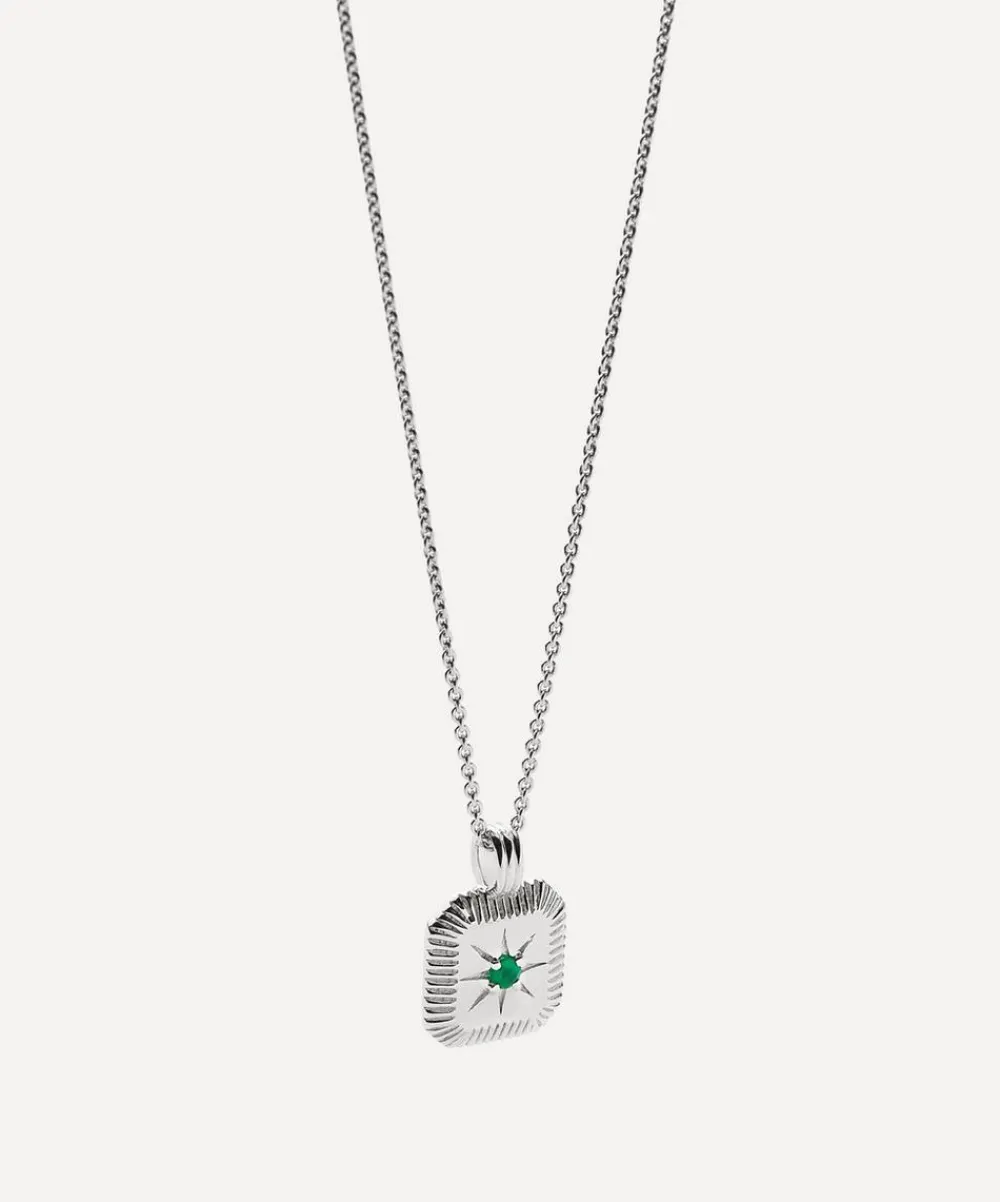 Missoma Necklaces^Sterling Silver May Birthstone Pendant Necklace