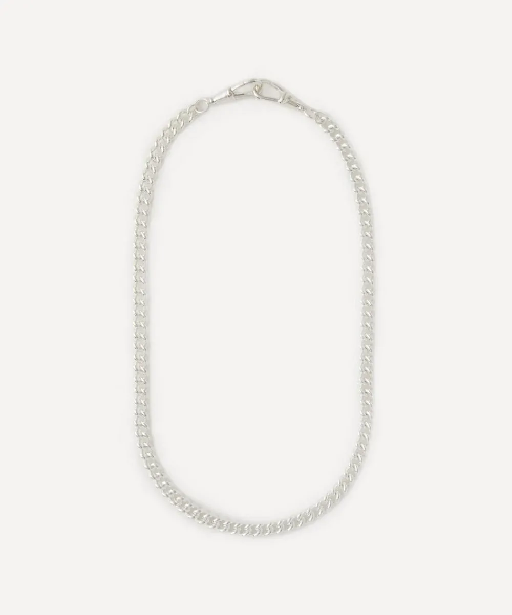 Tilly Sveaas Jewellery^Sterling Silver Medium Curb Clipt Chain Necklace