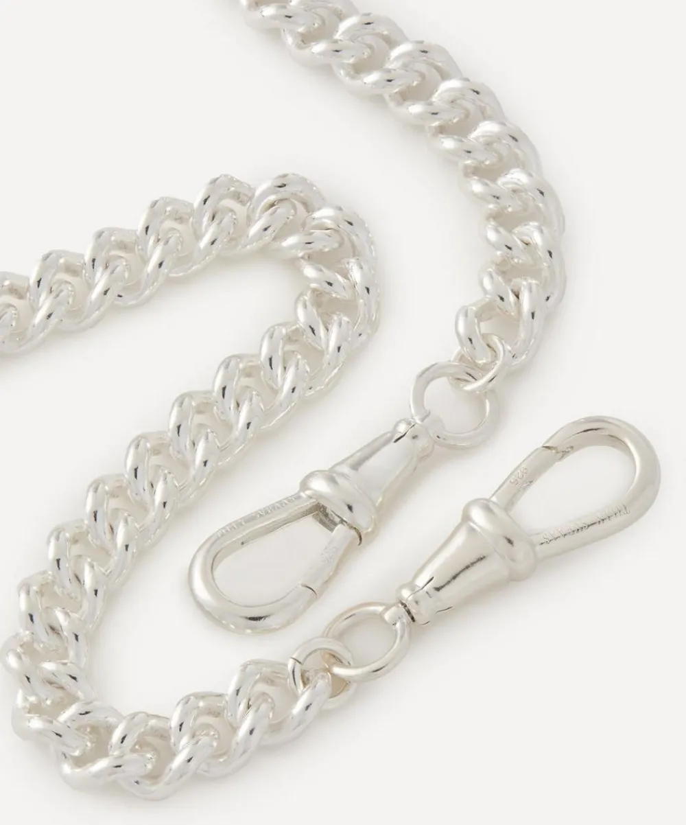 Tilly Sveaas Jewellery^Sterling Silver Medium Curb Clipt Chain Necklace