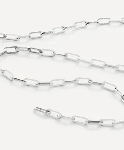 Monica Vinader Necklaces^Sterling Silver Mini Paperclip Chain Necklace