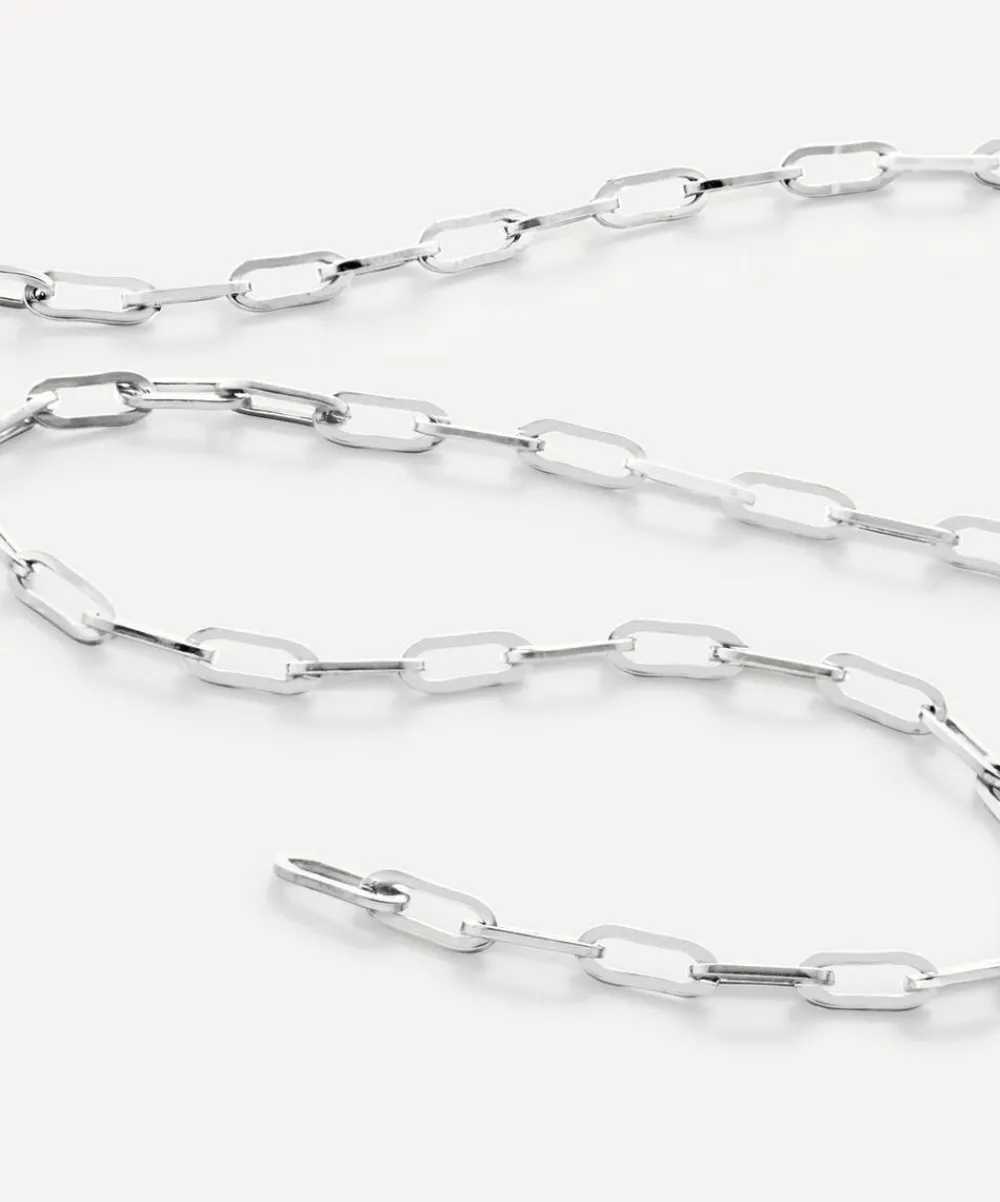 Monica Vinader Necklaces^Sterling Silver Mini Paperclip Chain Necklace