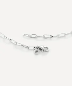 Monica Vinader Necklaces^Sterling Silver Mini Paperclip Chain Necklace