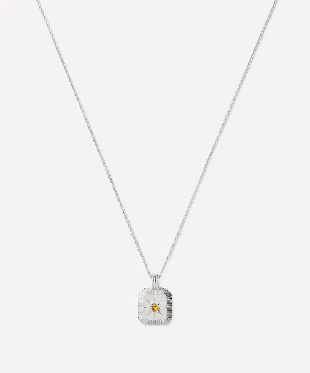 Missoma Necklaces^Sterling Silver November Birthstone Pendant Necklace