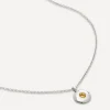 Monica Vinader Necklaces^Sterling Silver November Birthstone Pendant Necklace