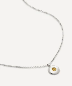 Monica Vinader Necklaces^Sterling Silver November Birthstone Pendant Necklace