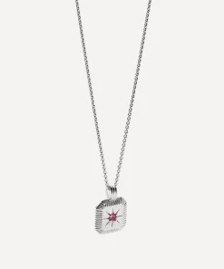 Missoma Necklaces^Sterling Silver October Birthstone Pendant Necklace