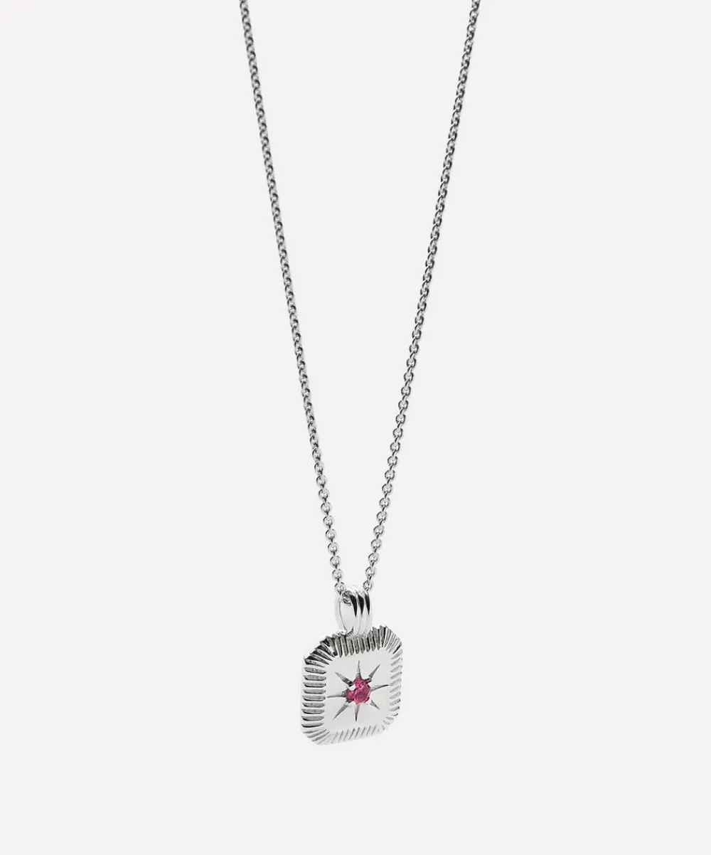 Missoma Necklaces^Sterling Silver October Birthstone Pendant Necklace
