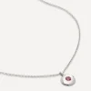 Monica Vinader Necklaces^Sterling Silver October Birthstone Pendant Necklace