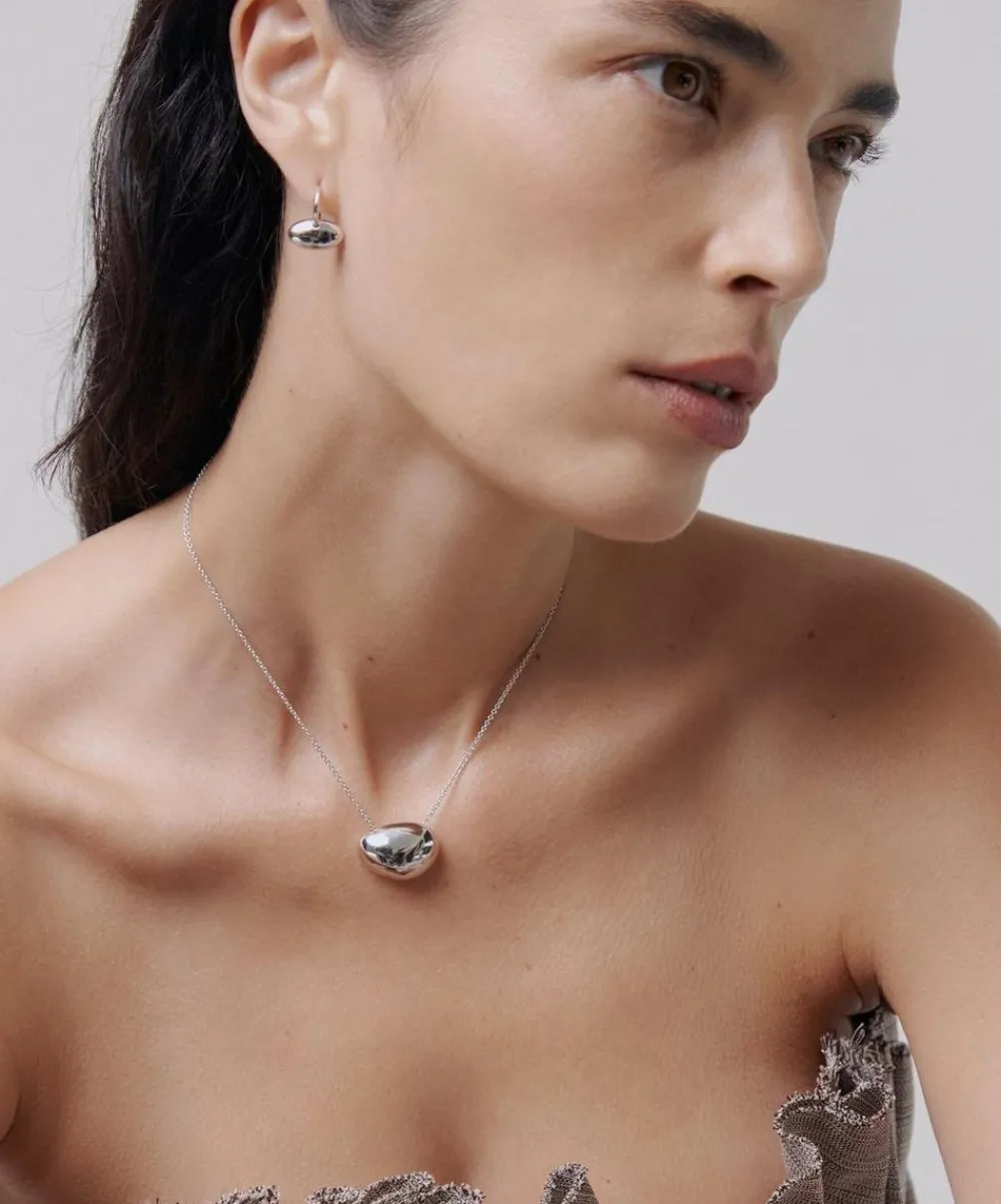 Otiumberg Necklaces^Sterling Silver Pebble Pendant Necklace