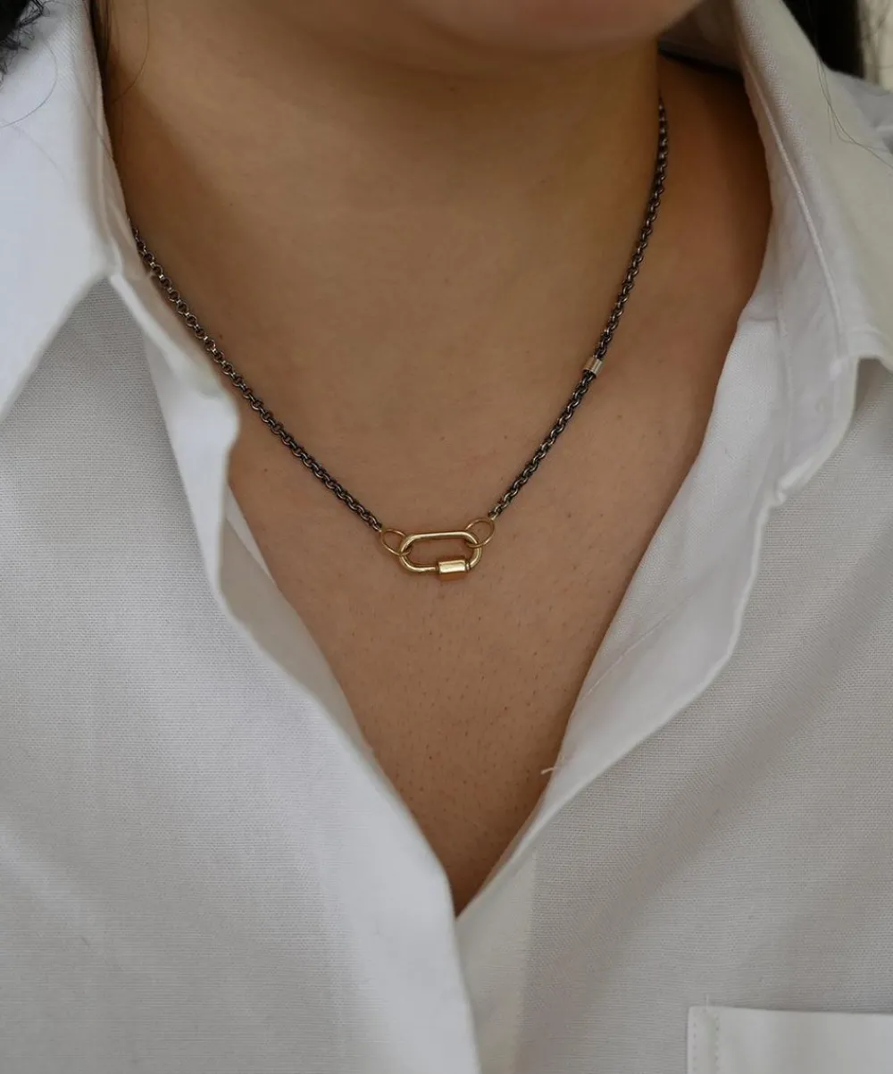 Marla Aaron Necklaces|Necklaces^Sterling Silver Rolo Chain Necklace