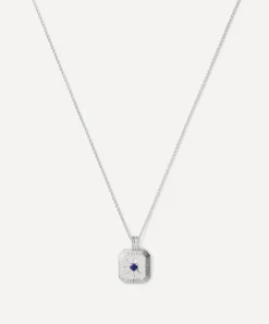 Missoma Necklaces^Sterling Silver September Birthstone Pendant Necklace