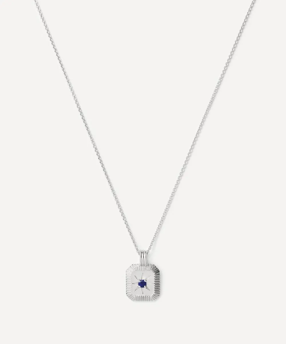 Missoma Necklaces^Sterling Silver September Birthstone Pendant Necklace