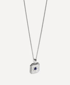 Missoma Necklaces^Sterling Silver September Birthstone Pendant Necklace