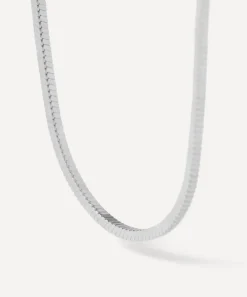 PDPAOLA Necklaces^Sterling Silver Snake Chain Necklace