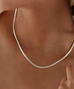 Monica Vinader Necklaces^Sterling Silver Snake Chain Necklace