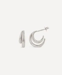 Dinny Hall Earrings|Earrings^Sterling Silver Toro Hoop Earrings