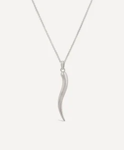 Dinny Hall Charms & Pendants^Sterling Silver Toro Horn Pendant Necklace