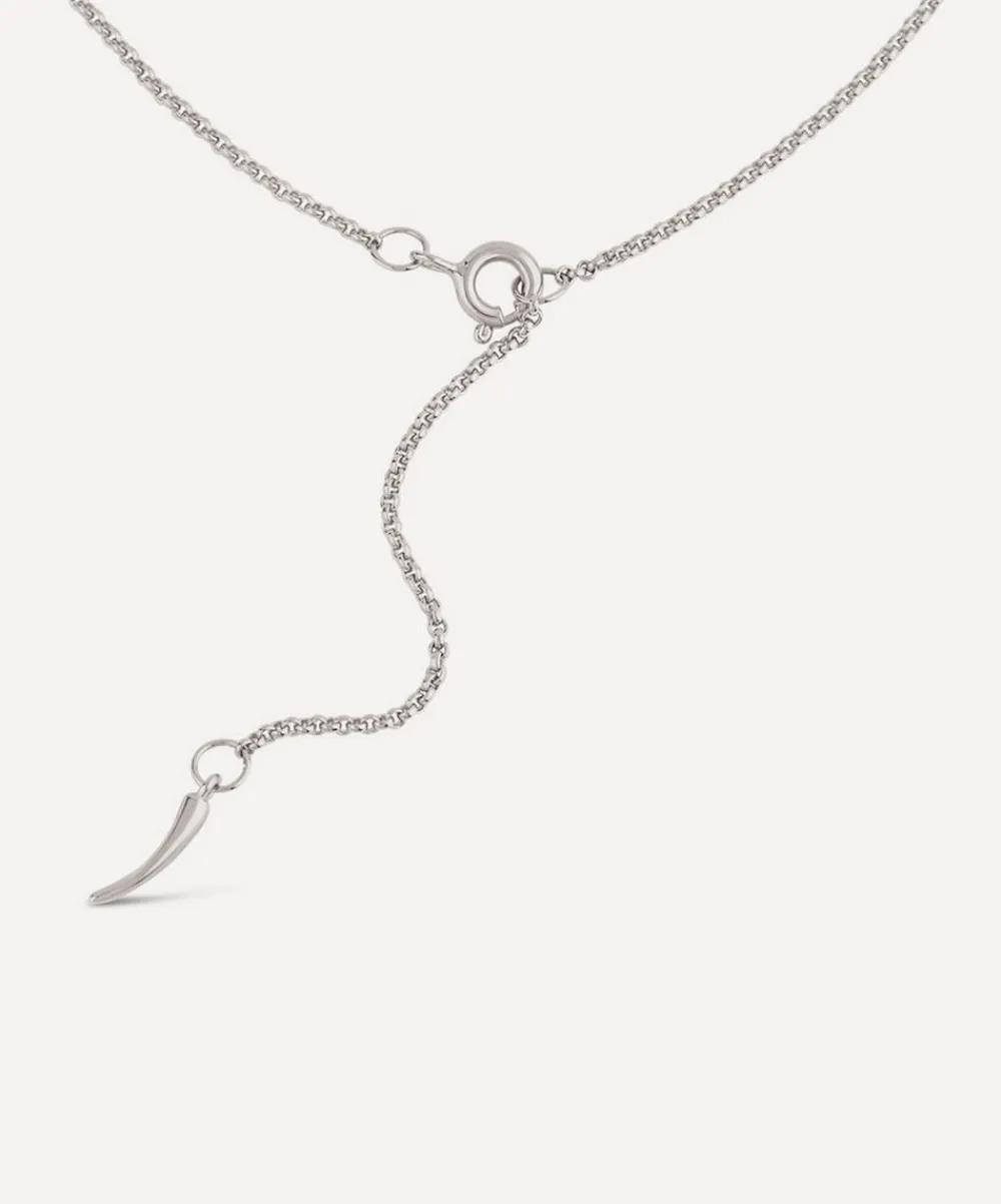 Dinny Hall Charms & Pendants^Sterling Silver Toro Horn Pendant Necklace
