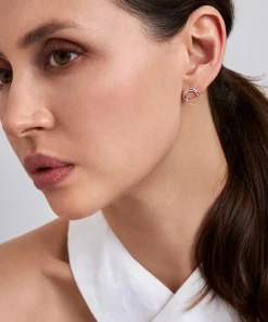 Dinny Hall Earrings|Earrings^Sterling Silver Toro Stud Earrings