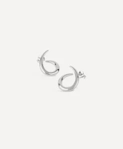 Dinny Hall Earrings|Earrings^Sterling Silver Toro Twist Stud Earrings