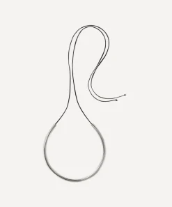 Annika Inez Necklaces^Sterling Silver Tube Collar Necklace