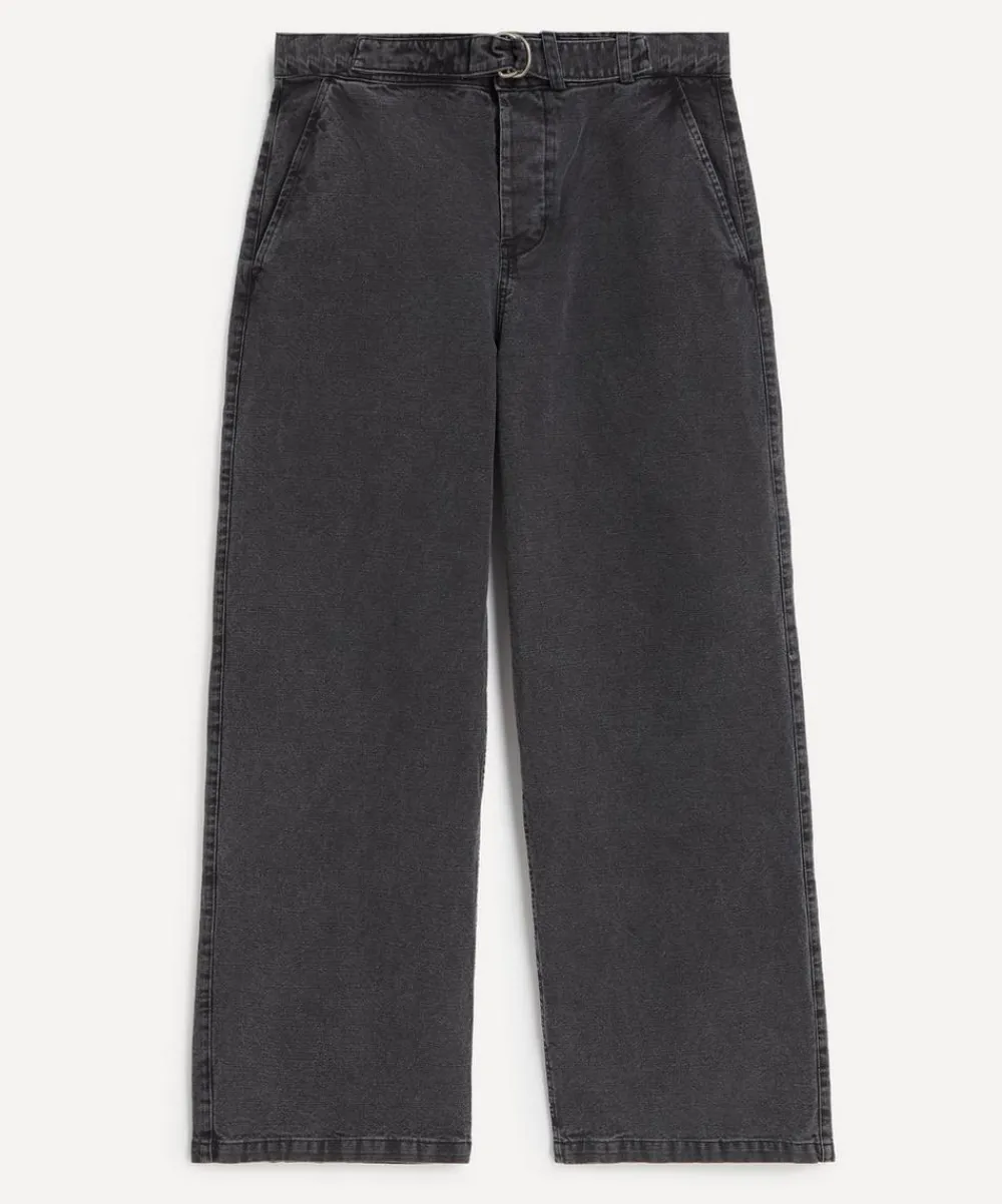 Our Legacy Trousers^Stern Chino Relaxed Straight Trousers