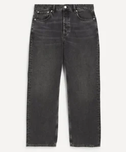 Won Hundred Jeans^Steve Iguana Black Loose-Fit Jeans