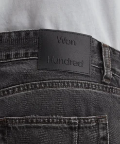 Won Hundred Jeans^Steve Iguana Black Loose-Fit Jeans