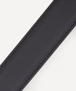 Anderson's Belts^Stitch-Trimmed Nappa Leather Belt